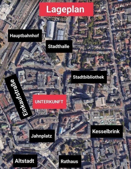 Downtown/Balcony/Coffee Bar/Tv-Streaming/Top Wlan Bielefeld Exterior foto